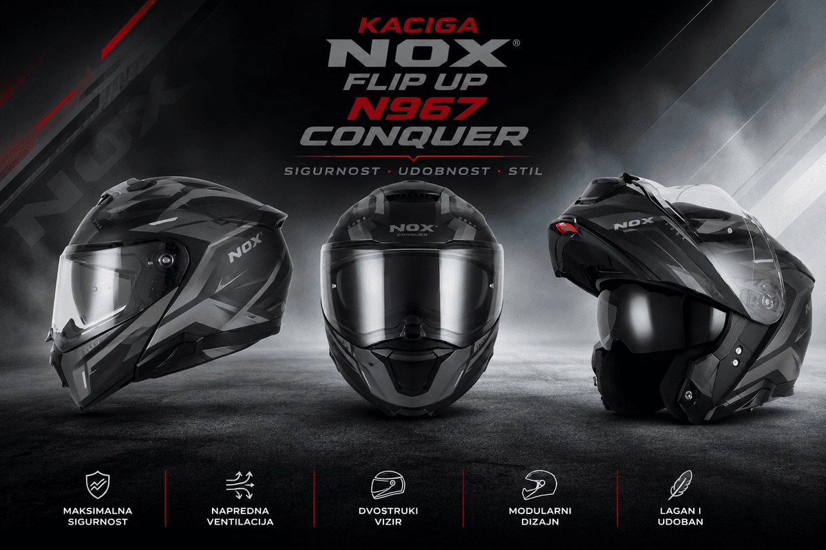 Kaciga NOX Flip Up XL / 2XL