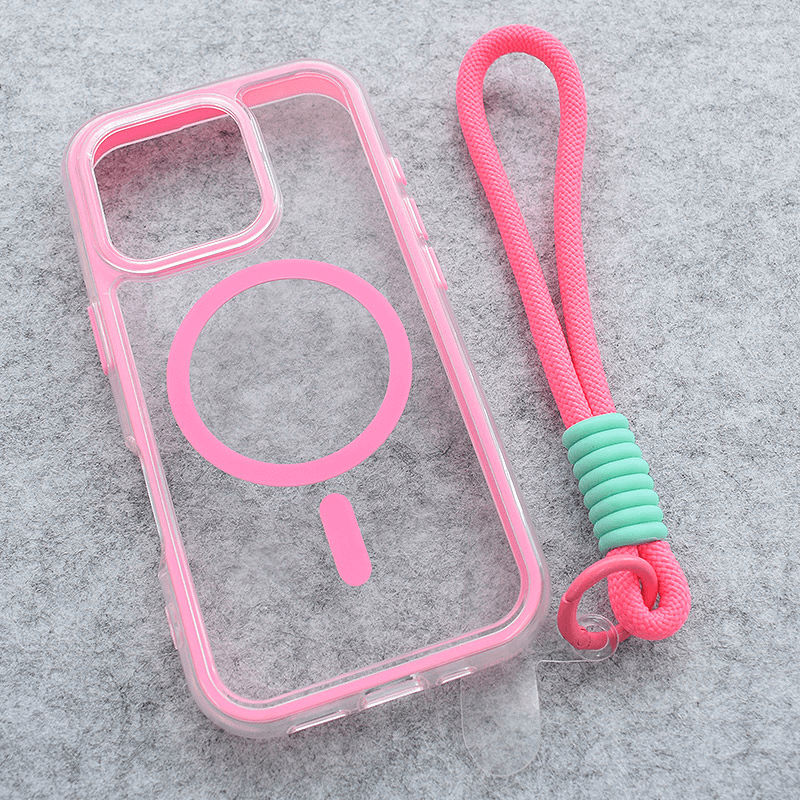 Maska Mag Case Grip and Go za iPhone 16 Pro Max boja black, green, pink - Maske za telefone