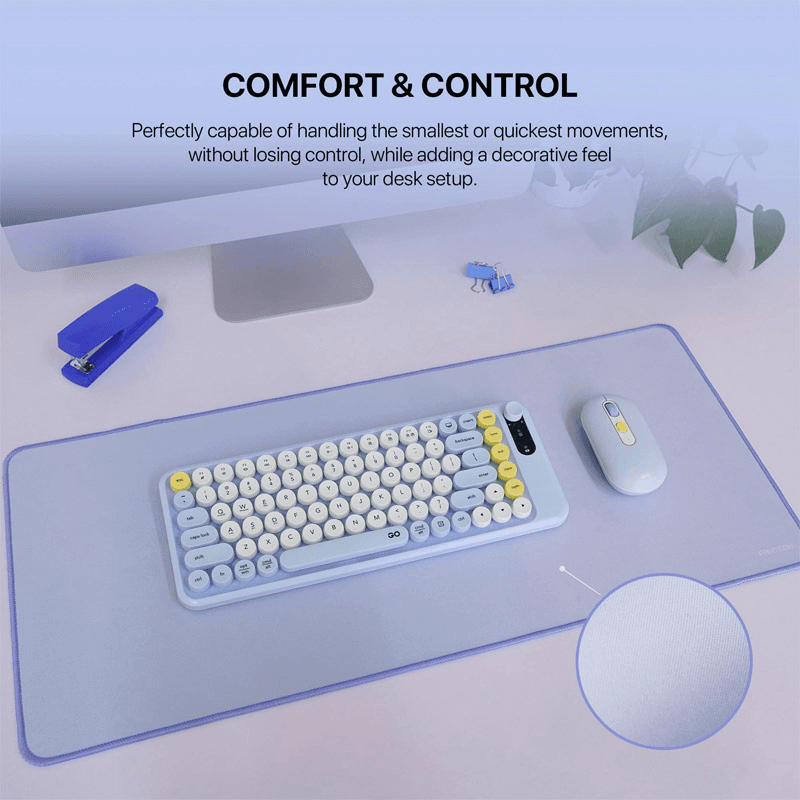 Коврик для мыши Fantech MP70 Deskmat жёлтый - Periferija