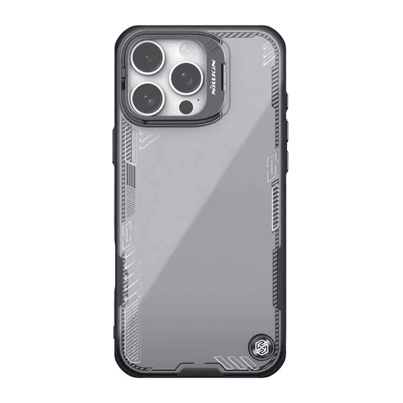 Чехол Nillkin Iceblade Prop для iPhone 16 Pro чёрный (с otvorom для kameru) - Maske za telefone