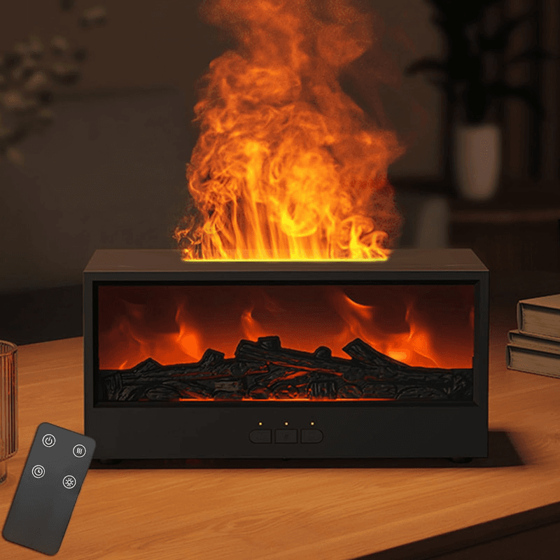 Difuzer Fireplace sa LED Kaminom boja black, white - Ventilacija i klimatizacija