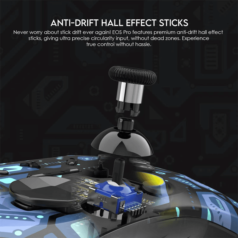 Joypad wireless Fantech WGP15 EOS PRO multiplatform RGB boja blue, black, white - Gejmpad za PS5