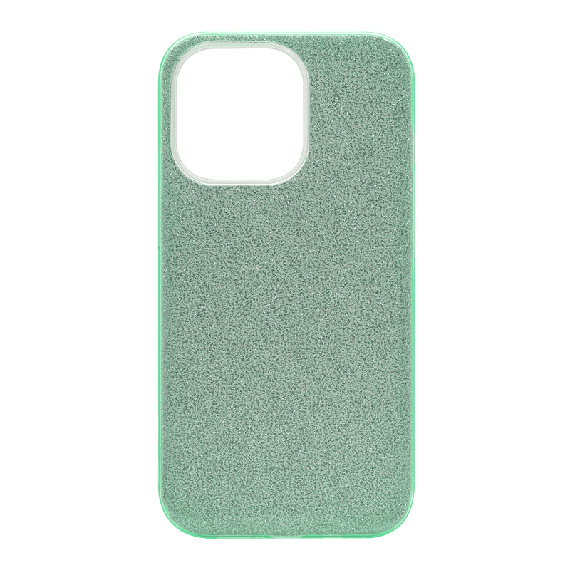 Maska Crystal Dust za iPhone 13 Pro . boja pink, green - Maske za telefone