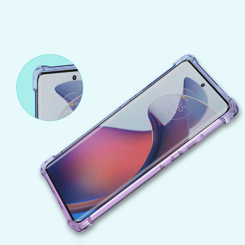 Чехол Ice Cube color для Motorola Edge 40 Tip2. - Maske za telefone