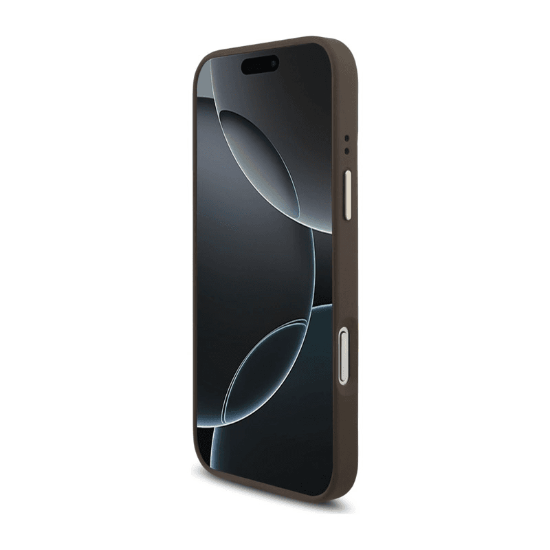 Maska Guess 4G Triangle Logo MagSafe za iPhone 17 Pro Max boja black, gold, brown - Maske za telefone