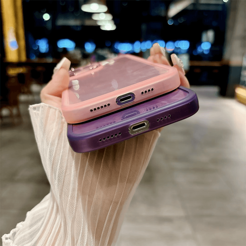 Maska Glitter Feather za iPhone 15 Pro Max boja blue, black, purple, pink - Maske za telefone
