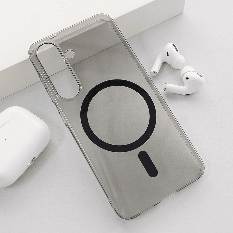 Чехол Transparent Mag Case для Samsung S25/ S931B белый - Maske za telefone