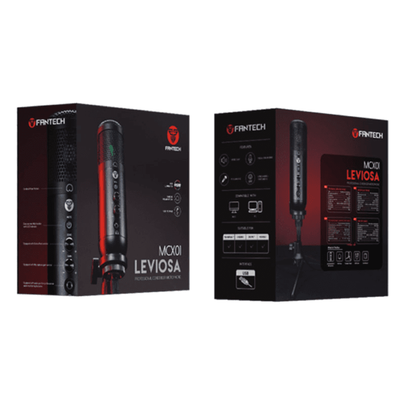 Mikrofon Fantech MCX01 Leviosa crni - Mikrofoni