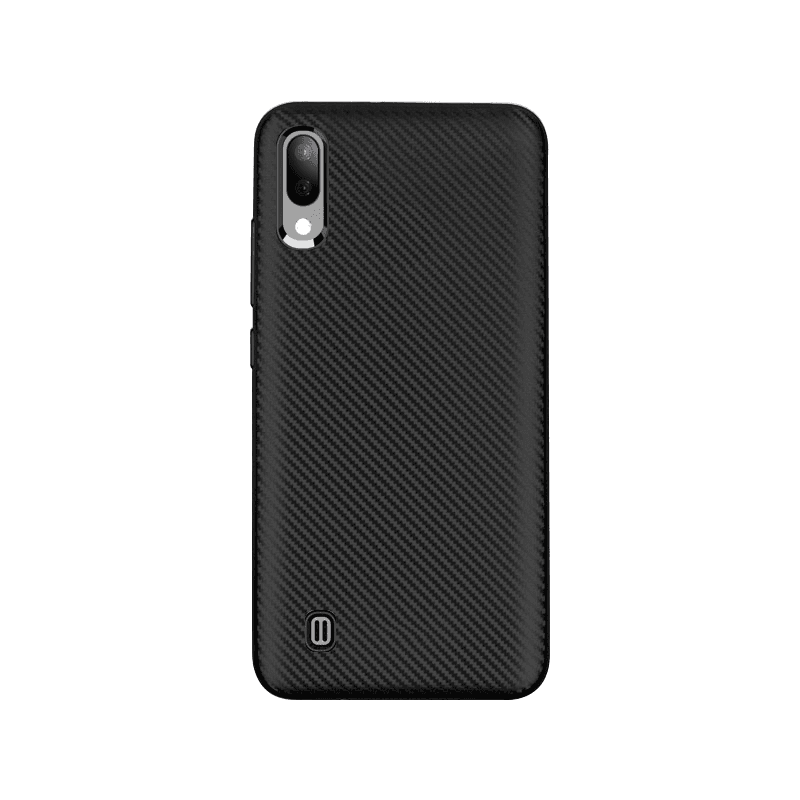 Maska Carbon fiber za Samsung M10 . boja black, gold - Maske za telefone