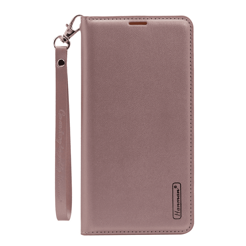 Flip case Hanman Minor for Huawei P40 Pro pink gold. - Maske za telefone