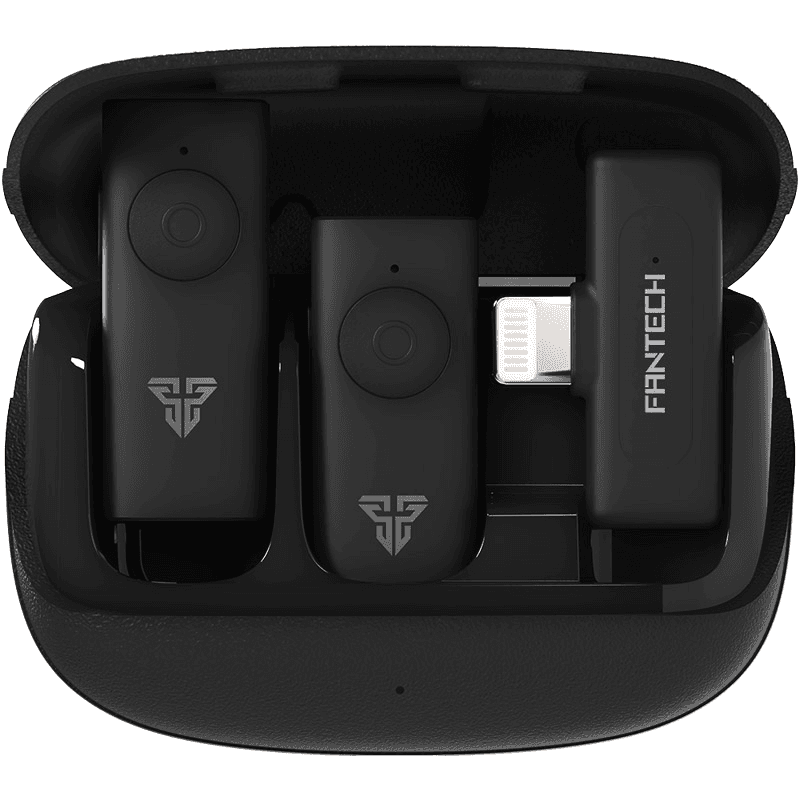 Mikrofon Wireless Fantech Lavalier Leviosa Air WMV21L (Dual Mic) Lightning - Mikrofoni