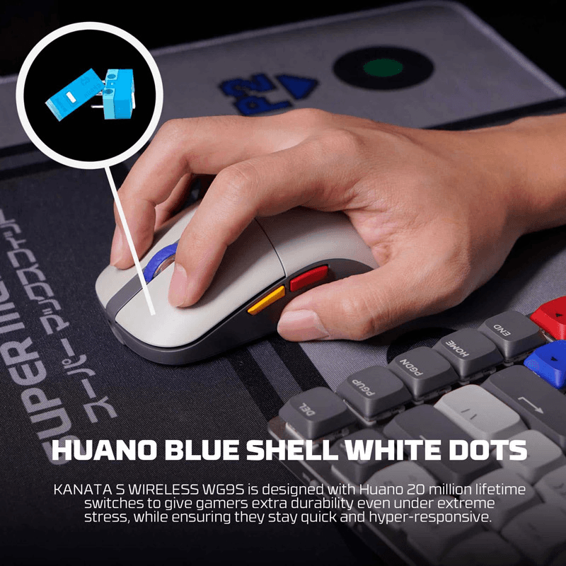 Мышь Wireless Gaming Fantech WG9S Kanata S красный - Periferija