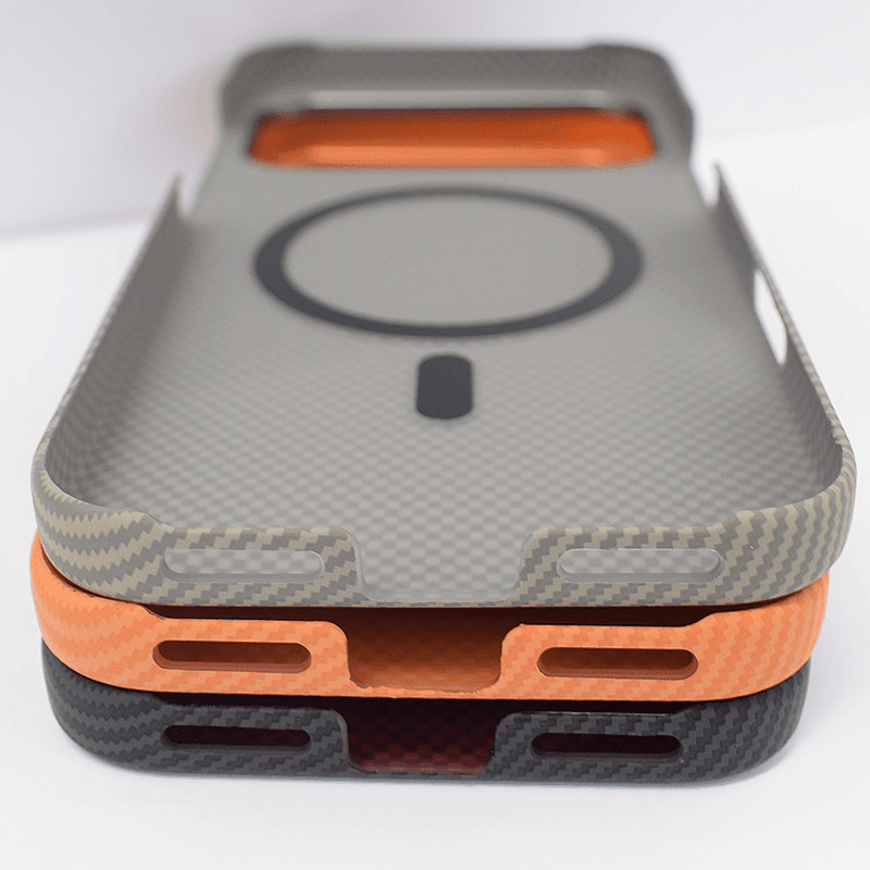 Maska Mag Case Kevlar Defender za iPhone 17 Pro boja black, gray, orange - Maske za telefone