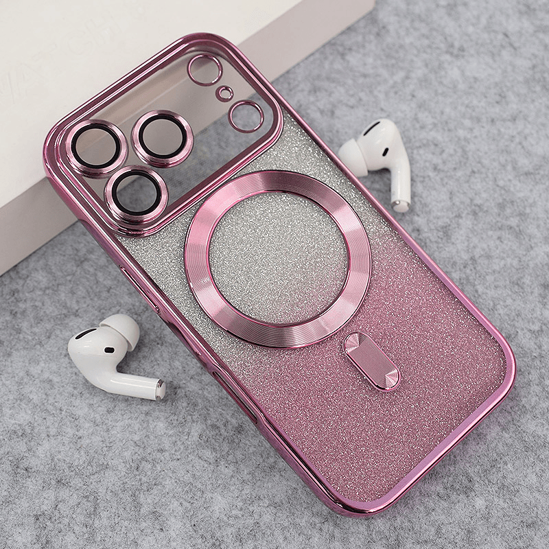 Maska Mag Case Electroplated za iPhone 17 Pro boja black, purple, blue, pink - Maske za telefone