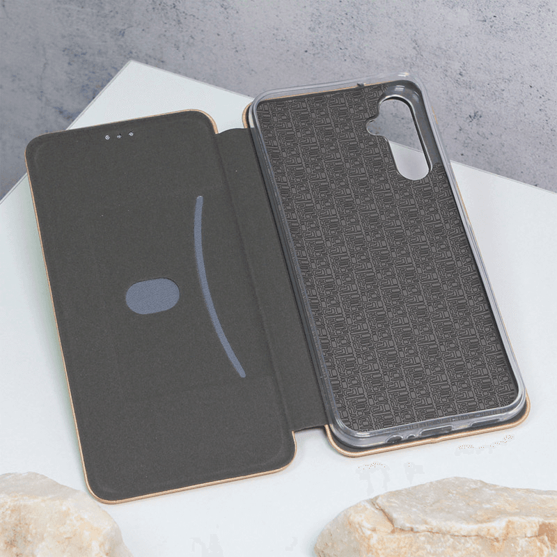 Чехол-книжка Teracell Flip Premium для Samsung A14 4G/ A145R/ A14 5G/ A146B розовый золотой. - Maske za telefone