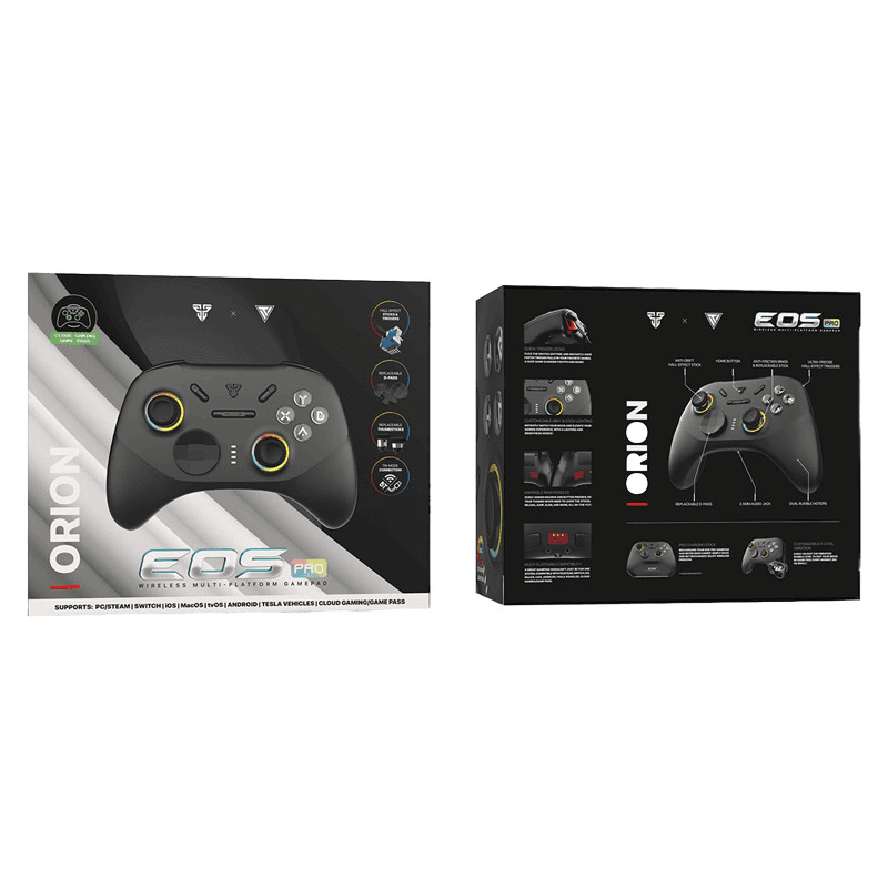 Joypad wireless Fantech WGP15 EOS PRO ORION multiplatform RGB crni - Gejmpad za PS5