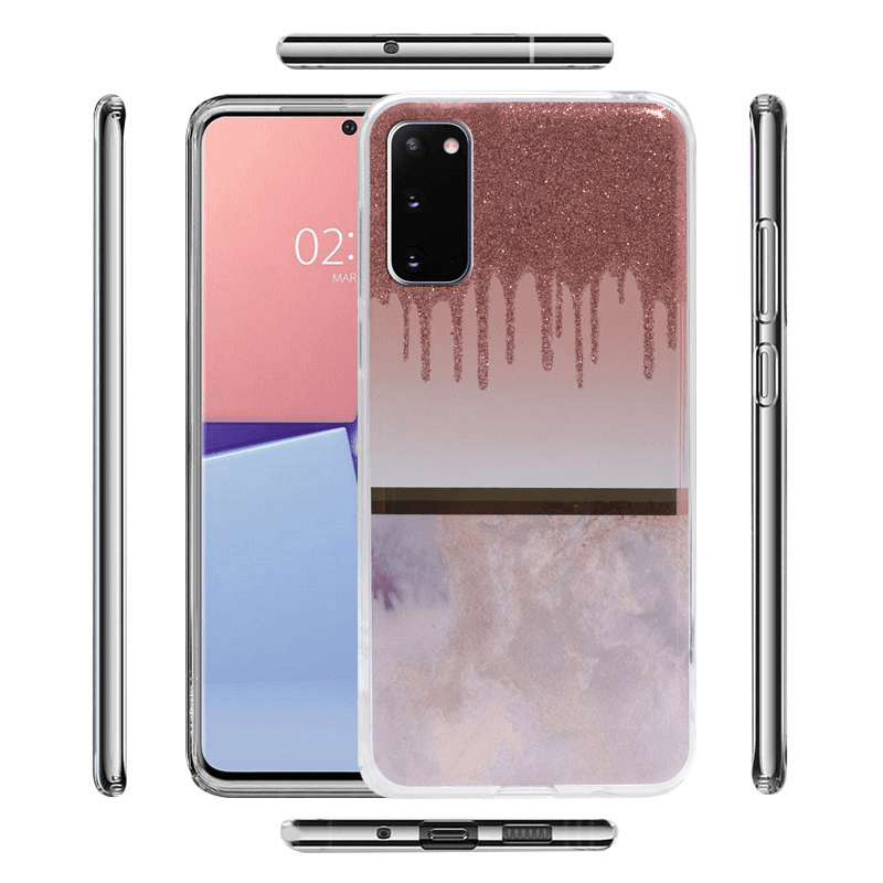 Чехол Glittery для Samsung S20 Plus/ G985F Tip3 - Maske za telefone