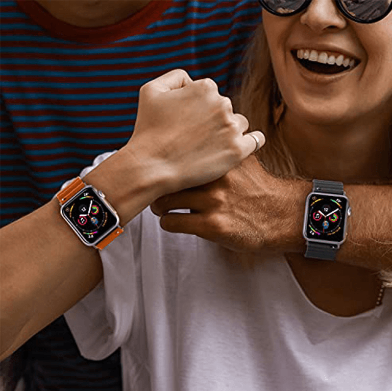 Silikonska narukvica za Apple Watch sa magnetom 42/ 44/ 45/ boja blue, black, burgundy, gray, yellow, orange velicina 49mm - Satovski dodaci