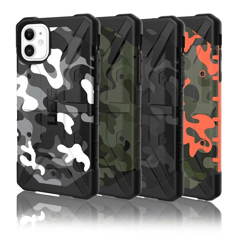 Maska UAG Pathfinder Camo za iPhone 14 Pro boja black, green - Maske za telefone