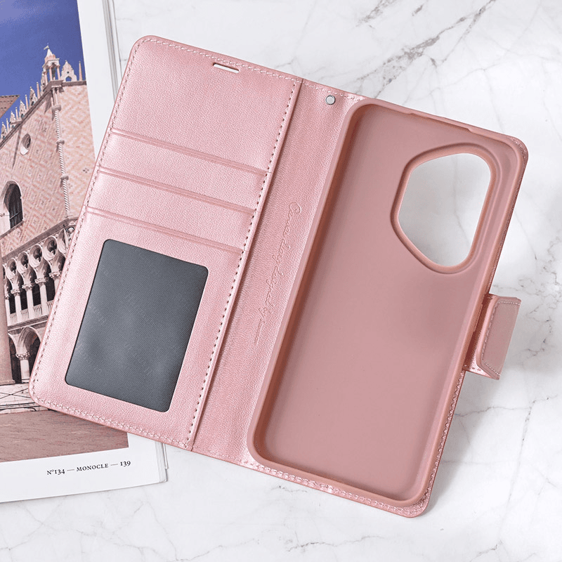 Чехол-книжка Hanman Mill для Honor 400 Pro чёрный - Maske za telefone