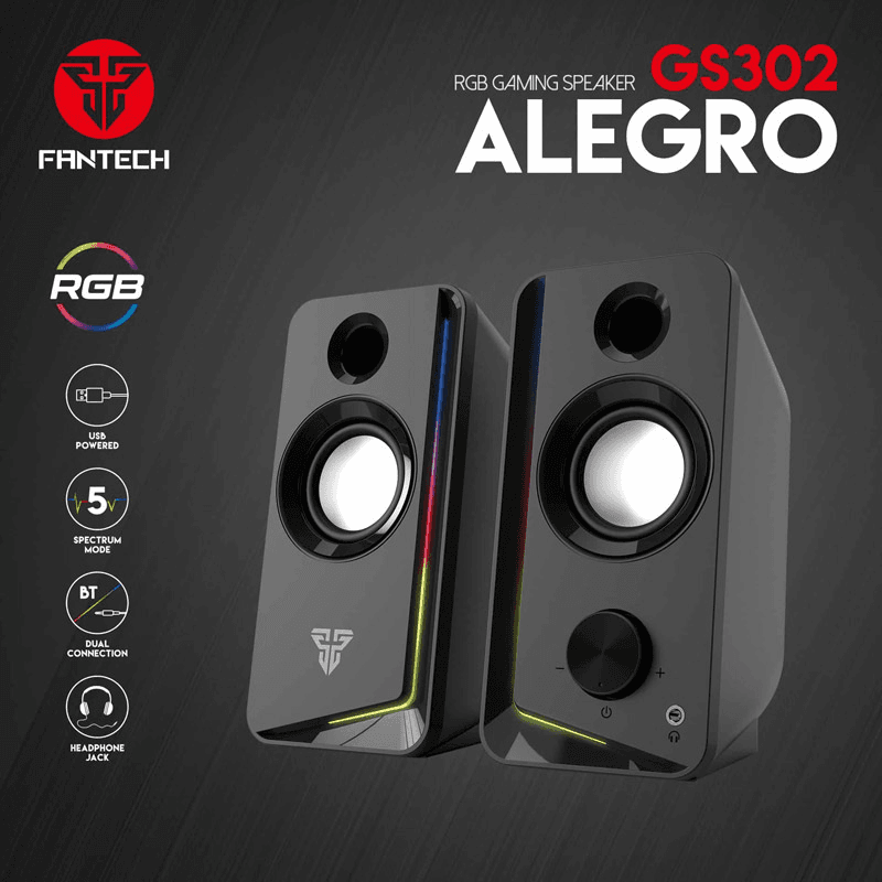 Laptop speakers Fantech GS302 Alegro black - Audio oprema