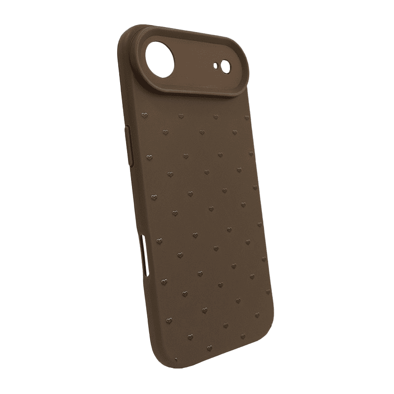 Maska Cute Heart za iPhone Air boja pink, purple, brown, black - Maske za telefone