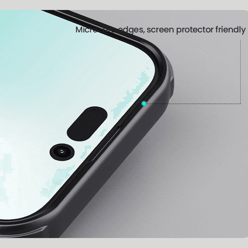 Maska Nillkin Super Frosted Shield Pro Magnetic za iPhone 17 boja black, transparent crna - Maske za telefone