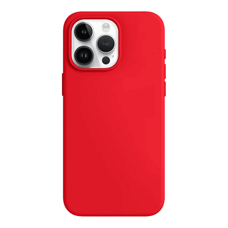 Summer case color for iPhone 15 Pro red - Maske za telefone