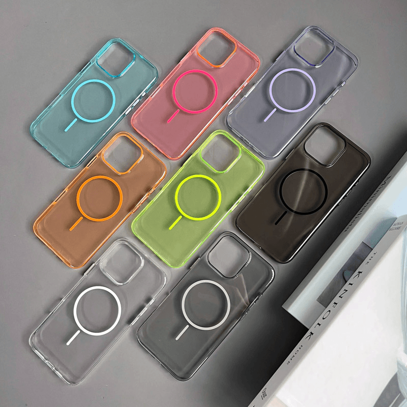 Чехол Mag Case Neon для iPhone 17 Pro синий - Maske za telefone