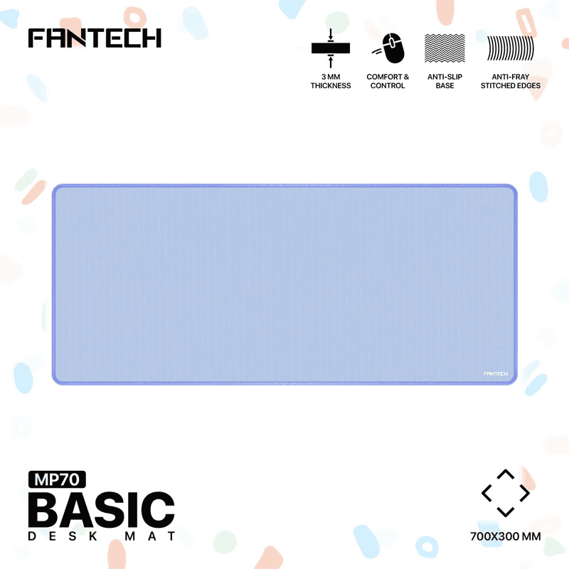 Коврик для мыши Fantech MP70 Deskmat жёлтый - Periferija