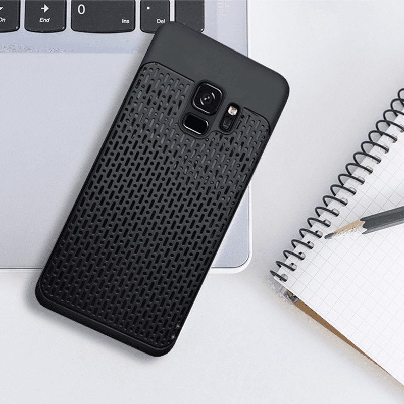Maska Grid za Huawei Y9 (2018) boja black, red - Maske za telefone