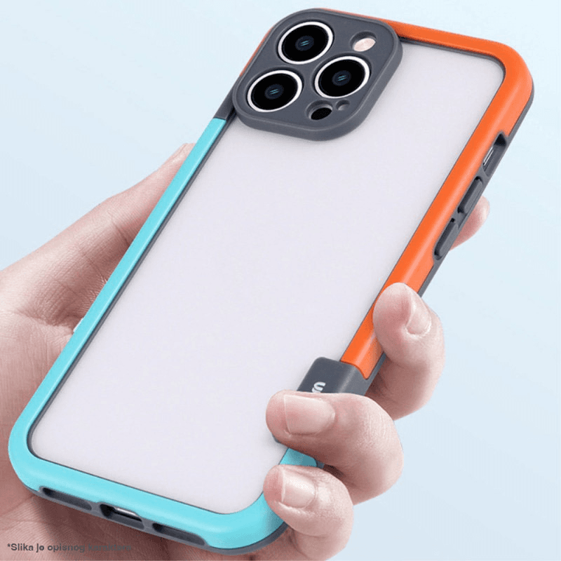 Maska Wolmtt Bumper za iPhone Air boja black, white, orange - Maske za telefone