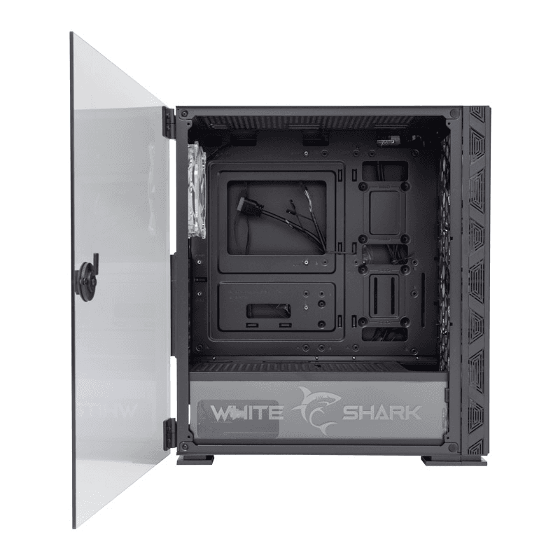 White Shark KUCISTE GCC 2301 WARHEAD 2, 4 Fans BLACK - Kućišta