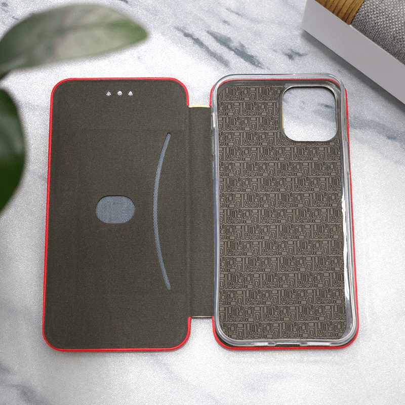 Maska na preklop Book za iPhone 14 Pro Max boja coral, red, blue - Maske za telefone