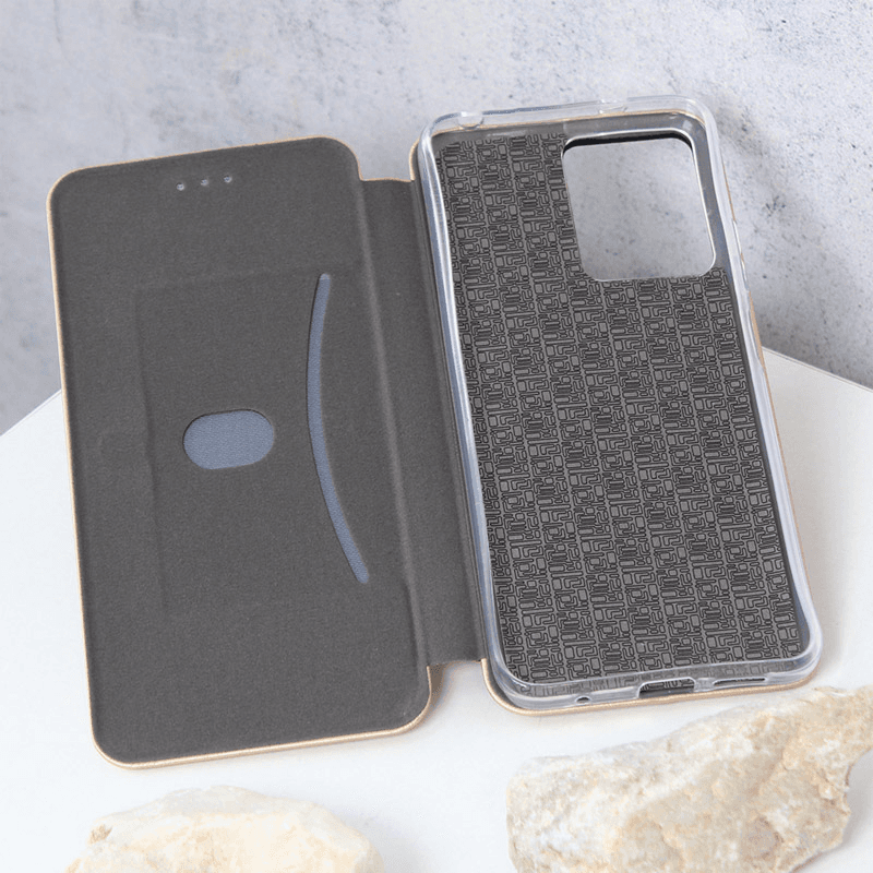 Flip case Teracell Flip Premium for Xiaomi Redmi Note 12 4G (EU) pink gold - Maske za telefone