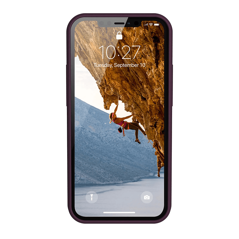 Maska UAG Anchor za iPhone 12/ 12 Pro boja svetlo siva, dark_red, tamno roze - Maske za telefone