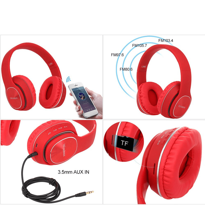 Bluetooth наушники L350 (S13) crne - Bežične slušalice