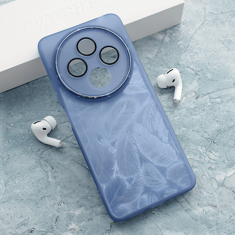 Чехол Glitter Feather для Xiaomi Redmi 14C/ A4 (2024) белый - Maske za telefone
