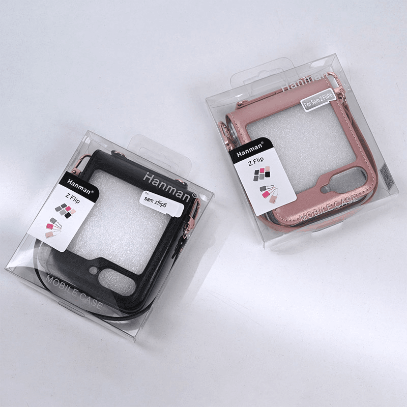 Maska na preklop Hanman Mill za Samsung Galaxy Z Flip 6/ F741B/ Z Flip 7 FE 5G/ F761B boja black, pink - Maske za telefone