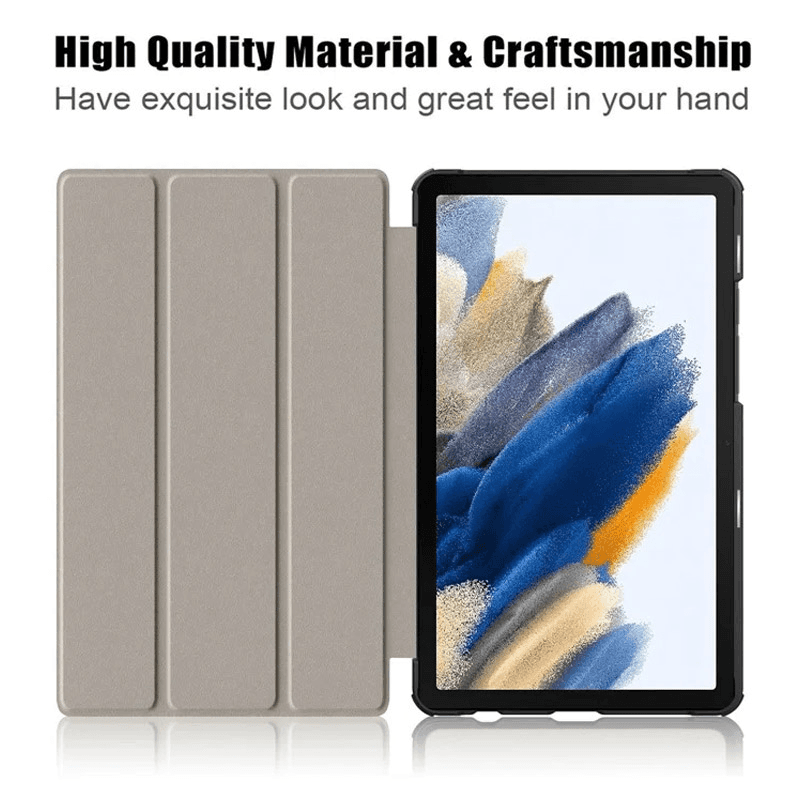 Чехол-книжка Tablet Stripes для Samsung Tab A9 Plus/ X210/ A11 Plus/ X230 розовый золотой. - Tableti