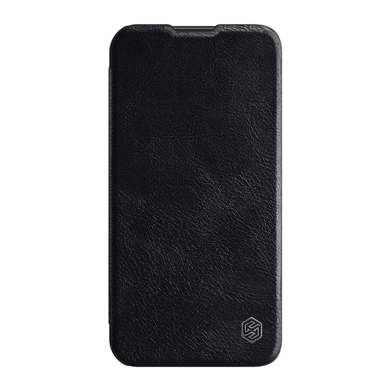Maska na preklop Nillkin Qin Pro za iPhone 14 Pro boja black, red - Maske za telefone