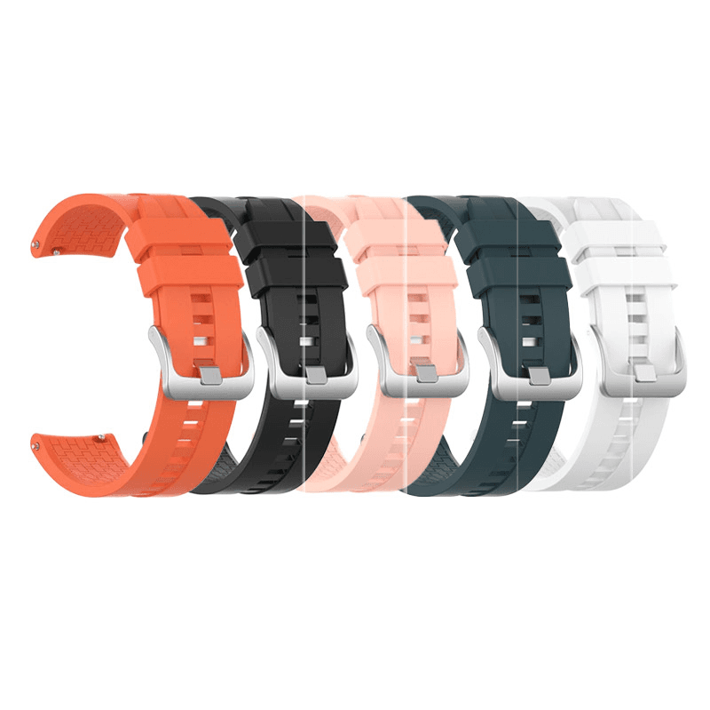 Silicone bracelet for smartwatch Huawei black 22mm - Satovski dodaci