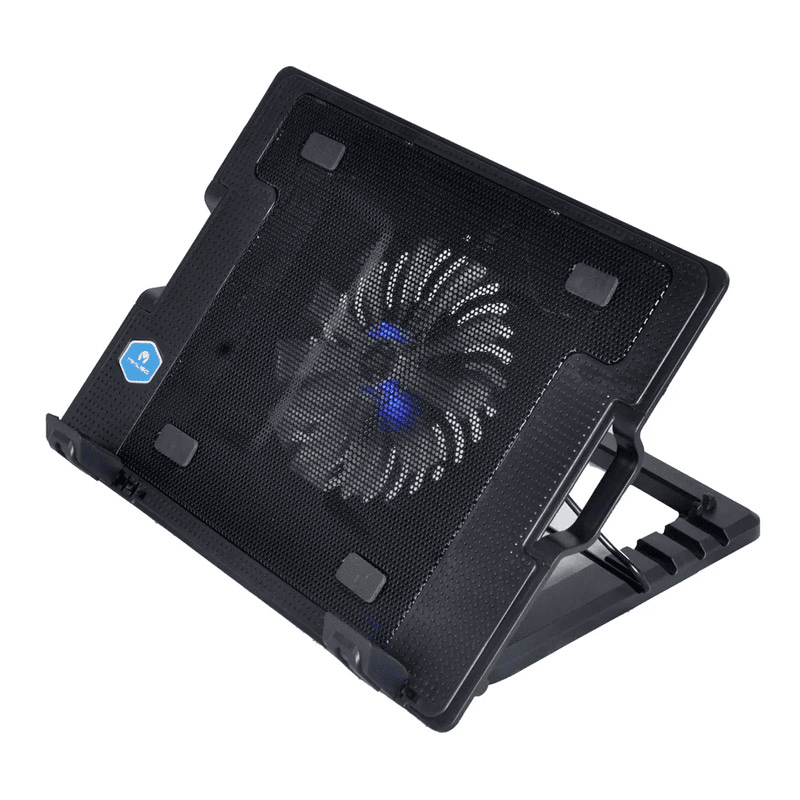 Postolje cooler za laptop MIKUSO NCP-235 (370x265x55mm) (blue-led) 17inch crni