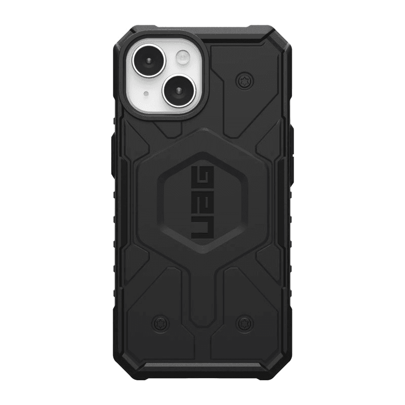 Maska UAG Pathfinder Mag Case iPhone 15 boja transparent, black - Maske za telefone
