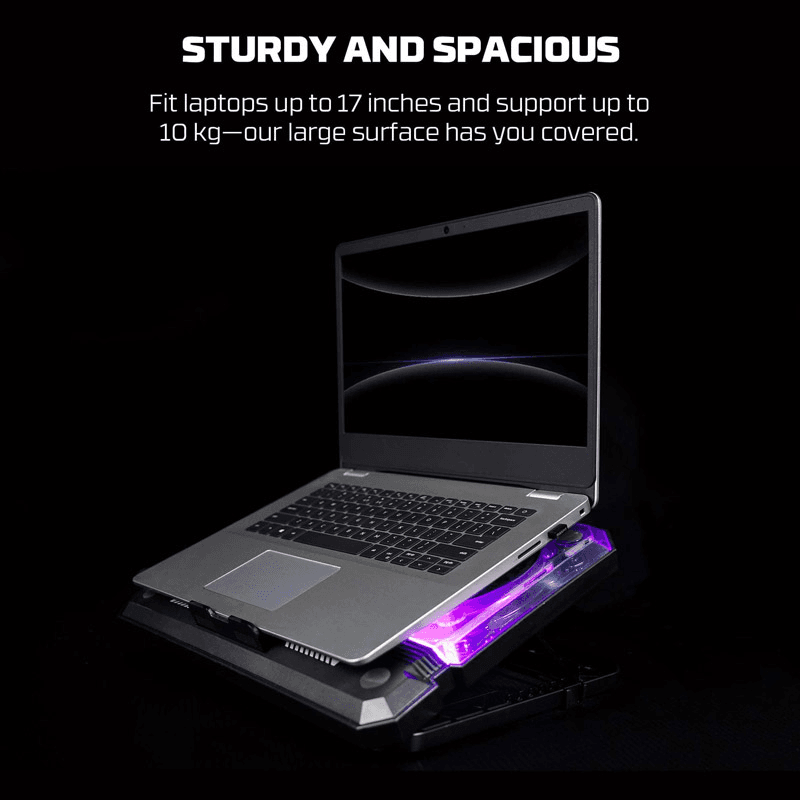 Laptop Cooler Fantech NC21 RGB crni - Napajanja (PSU)