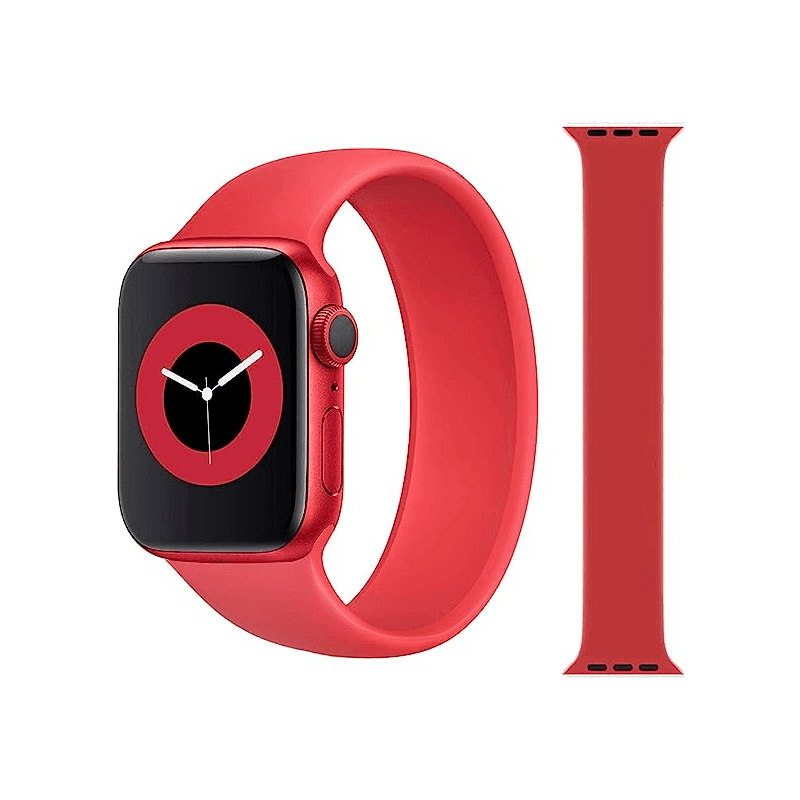 Ремешок для Apple Watch Solo Loop black M 42/ 44/ 45/ 49 mm - Аксессуары для часов
