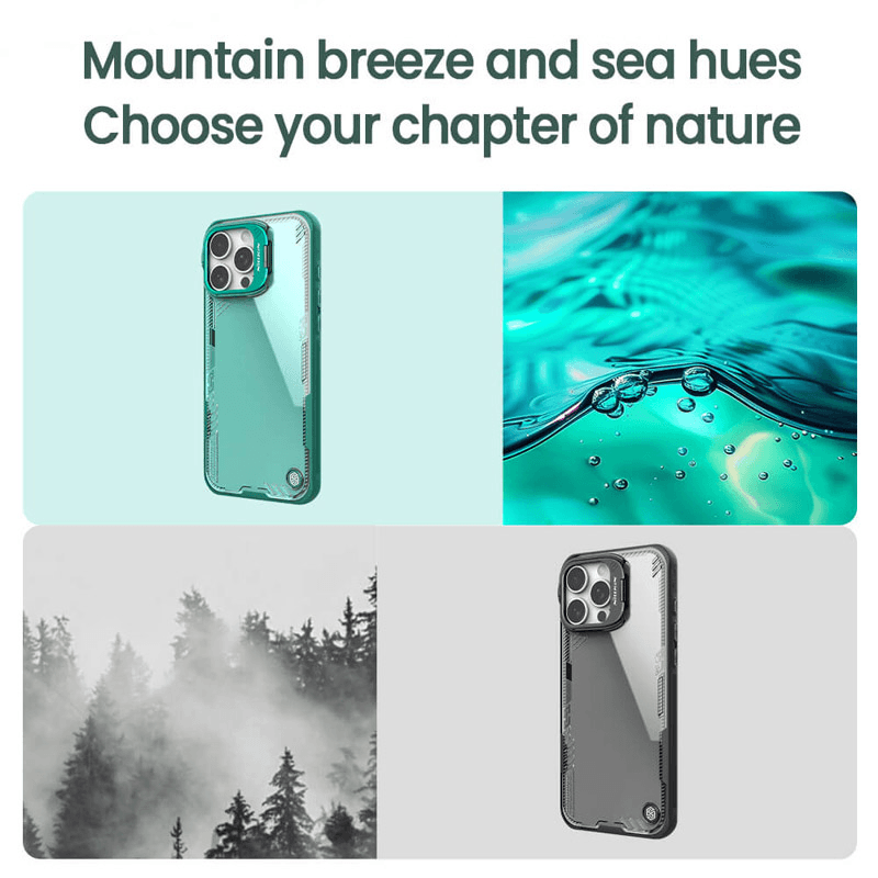 Чехол Nillkin Iceblade Prop для iPhone 16 Pro чёрный (с otvorom для kameru) - Maske za telefone