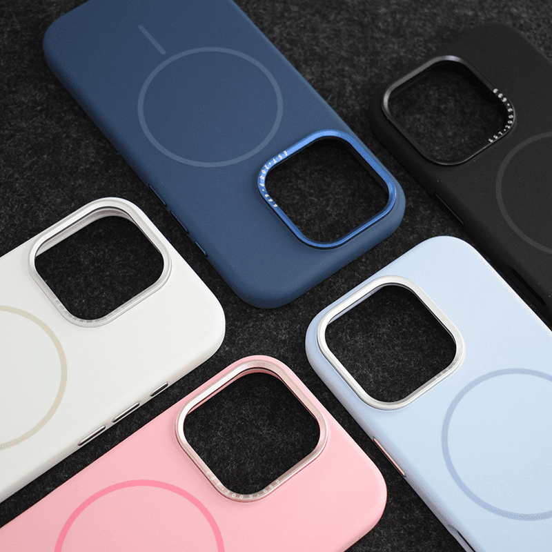 Чехол Mag Case Nanobit Pure для iPhone 16 Pro navy blue - Maske za telefone