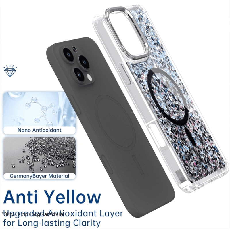 Чехол Mag Case Glue для iPhone 17 Pro Max розовый - Maske za telefone