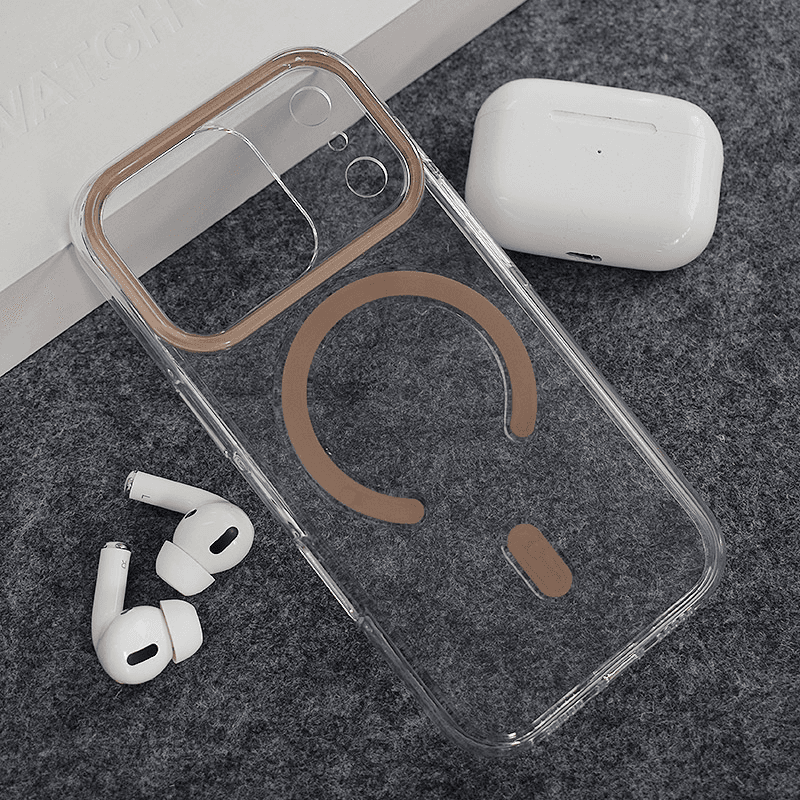 Maska Berlia Sheen Mag Case za iPhone 17 Pro Max boja white, black, orange, gold, gray - Maske za telefone